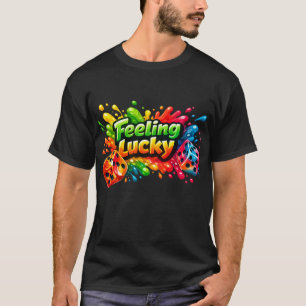 Feeling Lucky Dice Splash Tee