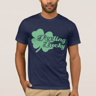 Feeling Lucky Irish Shamrock T-Shirt