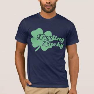 Feeling Lucky Irish Shamrock T-Shirt