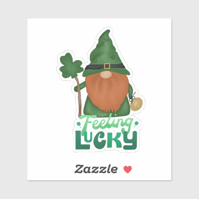 Feeling Lucky Little Guy Irish Saint Patrick's Day (Sheet)