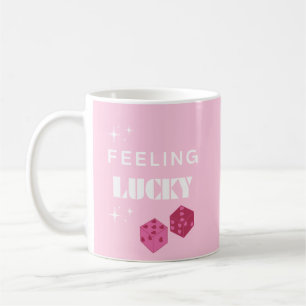 Feeling Lucky, Lucky Girl, Luckiest Girl, Preppy Coffee Mug