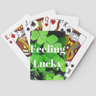 Feeling Lucky Playing Cards