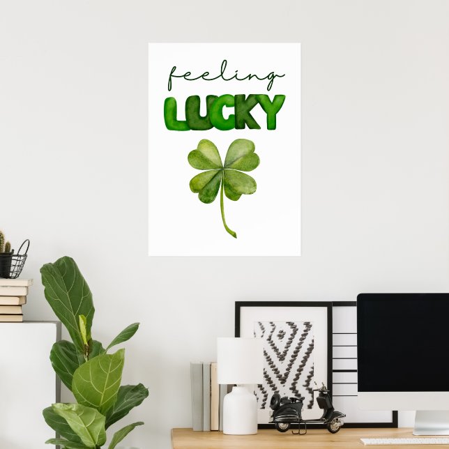 Feeling lucky poster (Home Office)