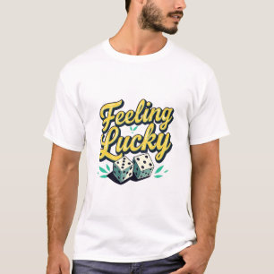 Feeling Lucky: St. Patrick's Day 3D Luck & Charm T-Shirt