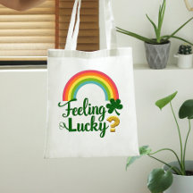 Feeling Lucky St. Patrick's Day Tote Bag