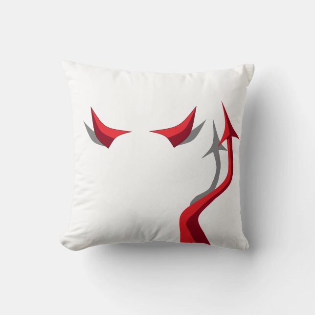 Feeling Naughty or Nice pillow (Front)