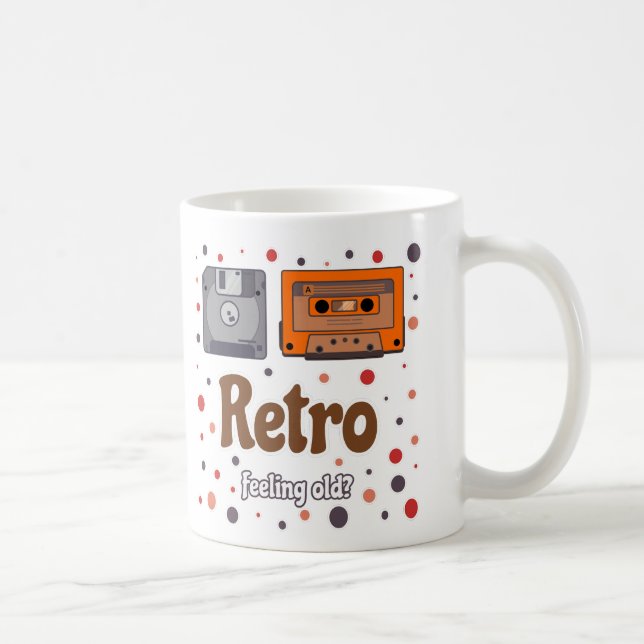 Feeling Old Retro Retro Mug (Right)