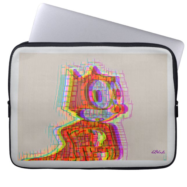 Feeling Phelix Laptop Sleeve (Front)