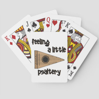 Feeling Psaltery Playing Cards