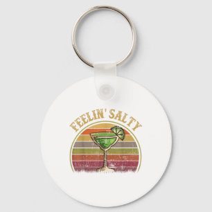 Feeling Salty Margarita Shirt Cinco Mayo Funny Mex Key Ring