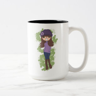 Feeling Sassy Girl Two Toned Mug