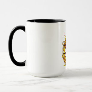 Feeling Saucy - Fun Tomato Ketchup Print for Sauce Mug