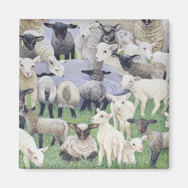 Feeling Sheepish Magnet (Front)