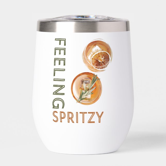 Feeling Spritzy Orange Cocktail  (Front)