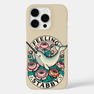 Feeling Stabby Narwhal iPhone 16 Pro Case
