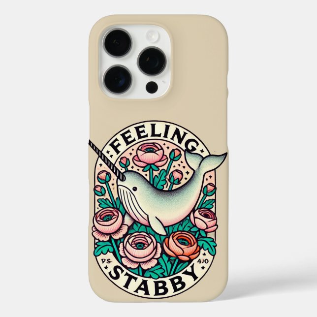 Feeling Stabby Narwhal                             Case-Mate iPhone Case (Back)