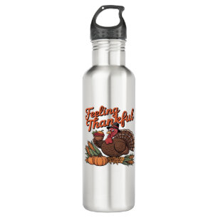 Feeling thankful Classic T-Shirt 710 Ml Water Bottle