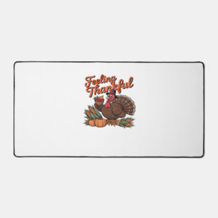 Feeling thankful Classic T-Shirt Desk Mat