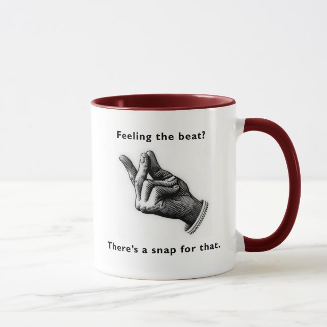 Feeling the beat? mug (Right)