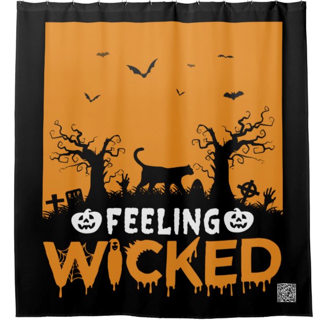 Feeling Wicked Shower Curtain (Front)