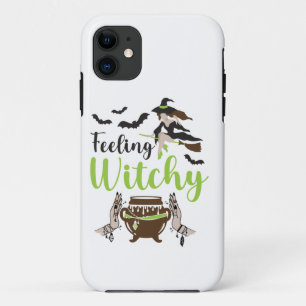 Feeling witchy Magic Halloween iPhone 11 Case