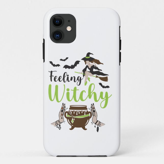 Feeling witchy Magic Halloween Case-Mate iPhone Case (Back)