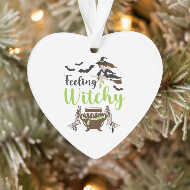 Feeling witchy Magic Halloween Ornament (Tree)