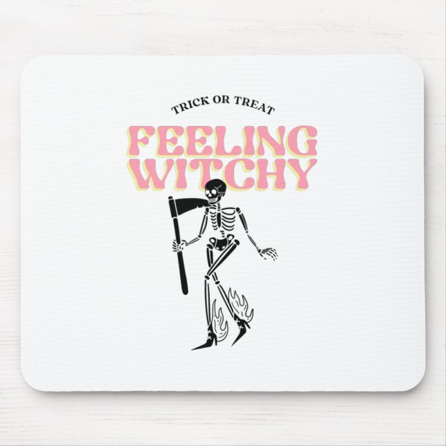 Feeling Witchy Mouse Pad (Front)
