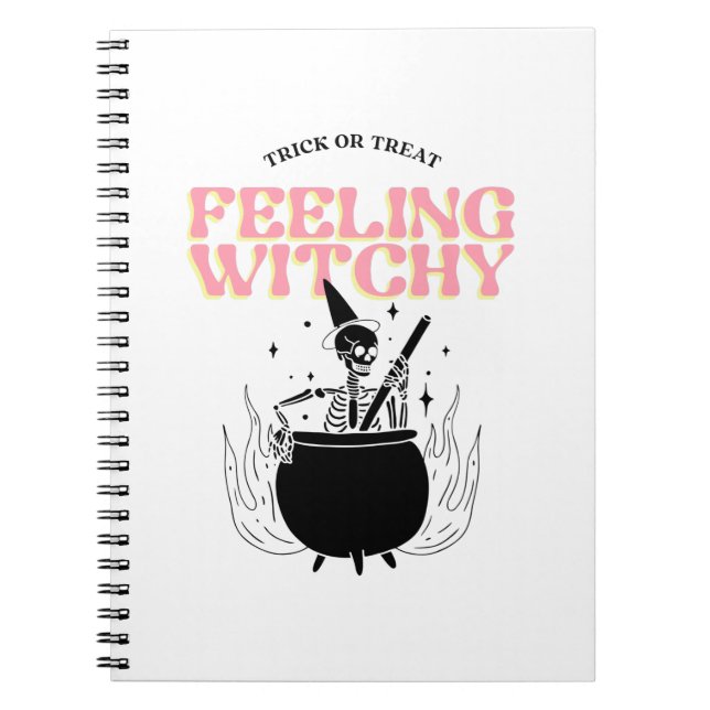 Feeling Witchy Notebook (Front)