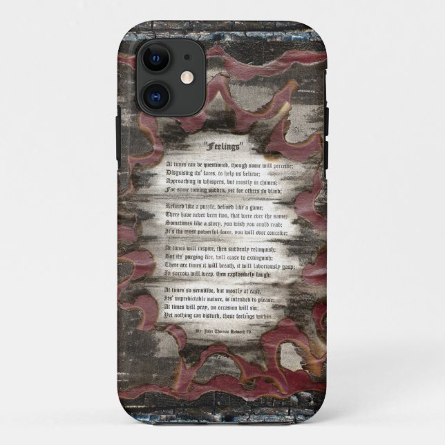 Feelings Case-Mate iPhone Case (Back)