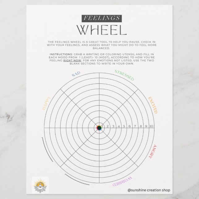 Feelings Wheel I (Front)