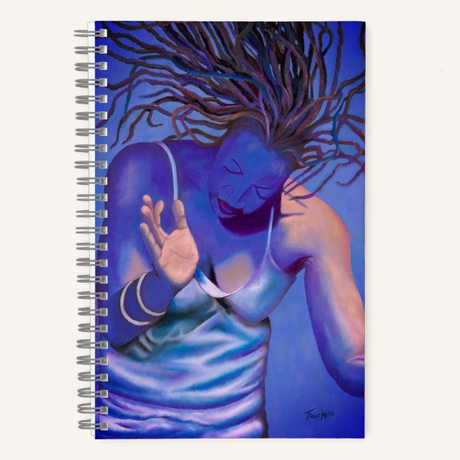 “Feels Alright” - Spiral Notebook (Front)