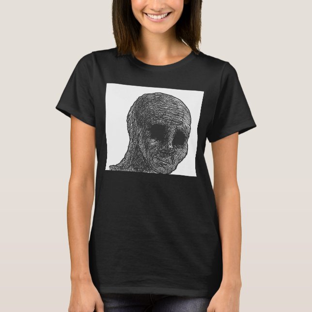 Feels Guy Wojak Meme Doomer  1 T-Shirt (Front)