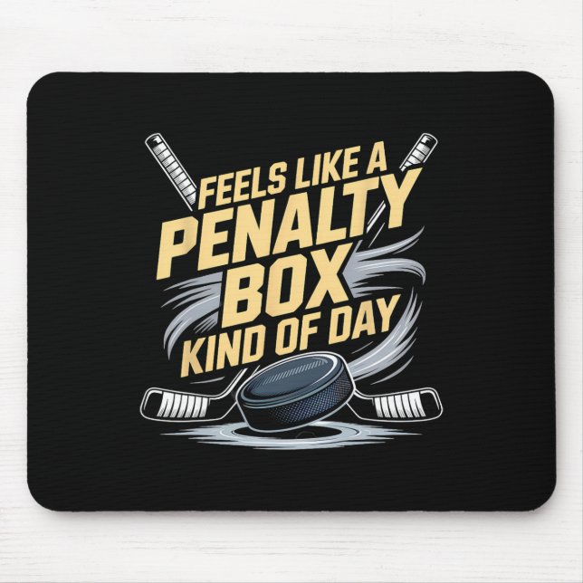 Feels Like A Penalty Box Kind Of Day _44  Mouse Pad (Front)