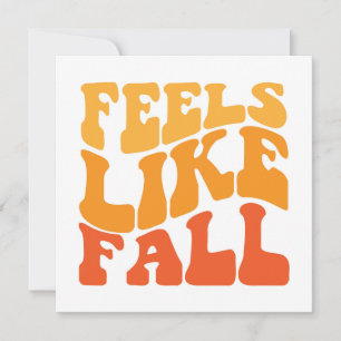 Feels Like Fall Card