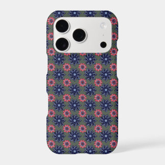 Feels Like Polka Dot Flowers Blue Red and Green