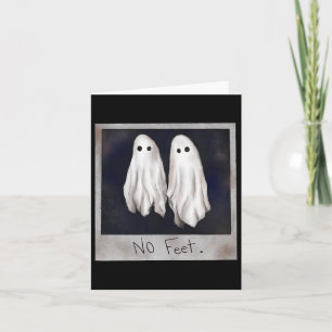 Feet Ghost Halloween Witch Lydia Bleach Spooky Sea Card