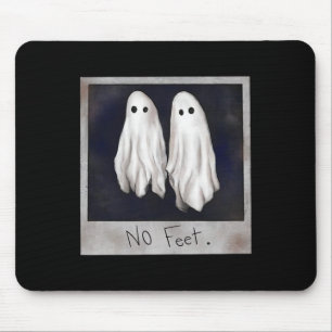 Feet Ghost Halloween Witch Lydia Bleach Spooky Sea Mouse Pad