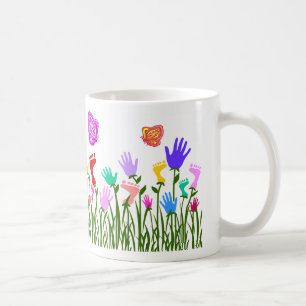 Feet n Hands garden mug