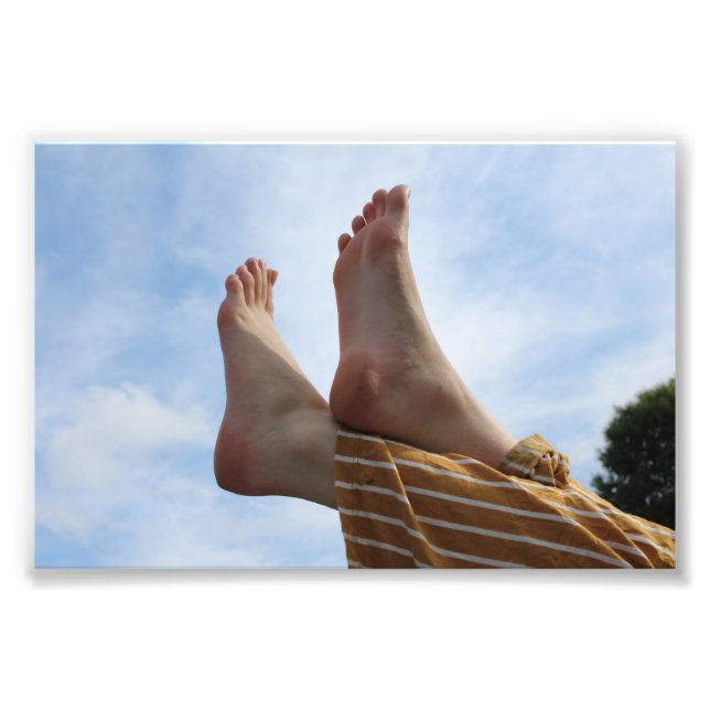 Feet to the Sky Photo Print (Front)
