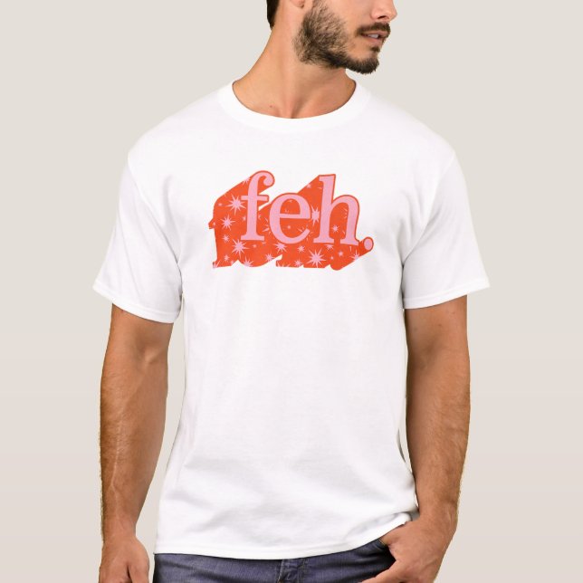 Feh Yiddish Slang Word Pesach Jewish Holiday Seder T-Shirt (Front)