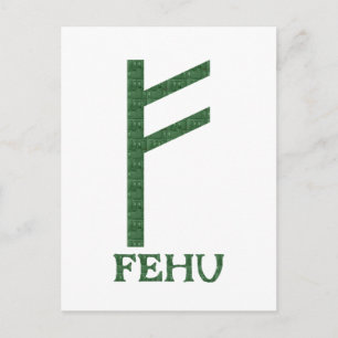 Fehu Postcard