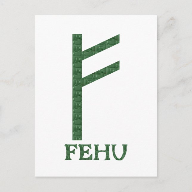 Fehu Postcard (Front)