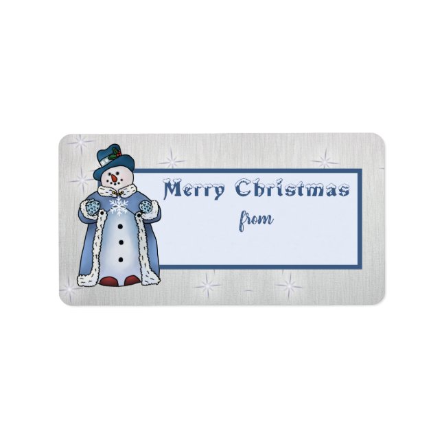 Feiner Schneemann Label (Front)