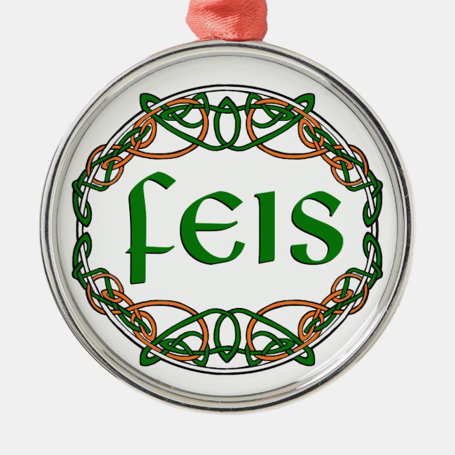 FEIS METAL TREE DECORATION (Front)