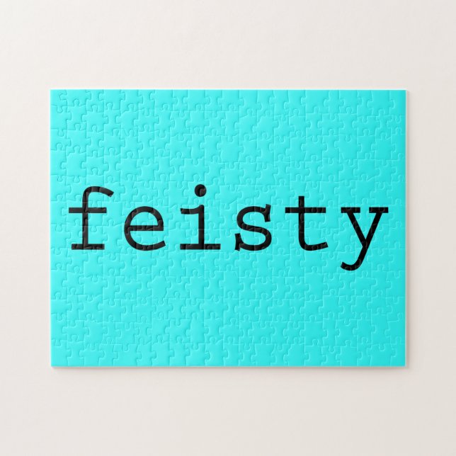 Feisty Jigsaw Puzzle (Horizontal)