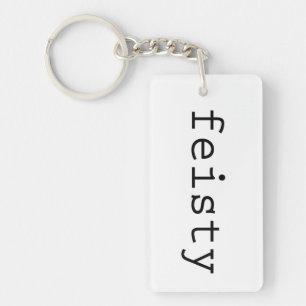 Feisty keychain