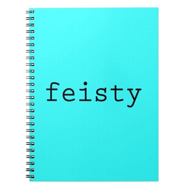 Feisty Notebook (Front)