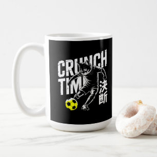 Feisty Soccer Cat Mug - Crunch Time Coffee Cup