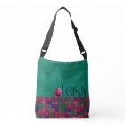 FEISTY - Teal, Purple, Pink - Handbag